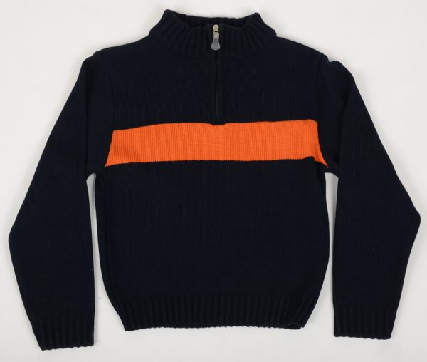 COD.MSCF SWEATER CON CIERRE Y FRANJAS SWEATER CON CIERRE Y FRANJA