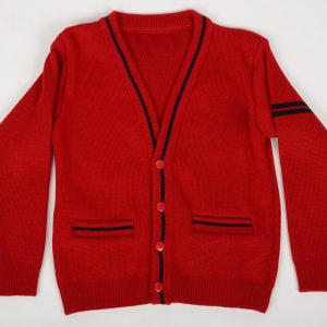 COD.MSRB SWEATER ROJO BIES Y BOLSAS SWEATER ROJO CON BOLSILLOS
