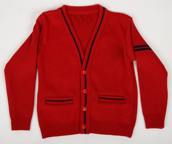 COD.MSRB SWEATER ROJO BIES Y BOLSAS SWEATER ROJO CON BOLSILLOS