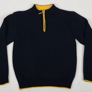 MSCC SWEATER CON CIERRE EN CUELLO SWEATER CON CIERRE EN CUELLO